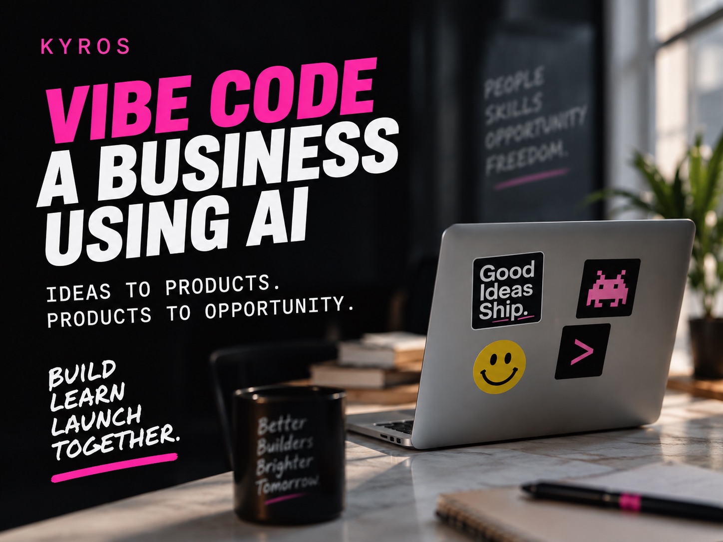 Vibe Code a Business Using AI program artwork